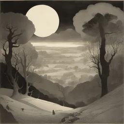 a landscape by Sidney Sime