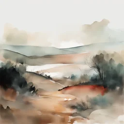 a landscape by Silvia Pelissero
