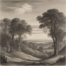 a landscape by Simeon Solomon