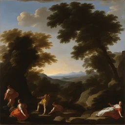 a landscape by Simon Vouet