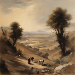 a landscape by Simone Bianchi