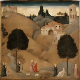 a landscape by Simone Martini