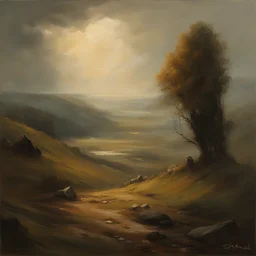 a landscape by Slawomir Maniak