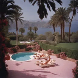 a landscape by Slim Aarons