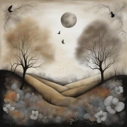 a landscape by Sophie Wilkins
