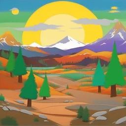 a landscape by South Park