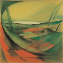 a landscape by Stanley William Hayter