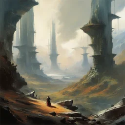 a landscape by Stephan Martinière