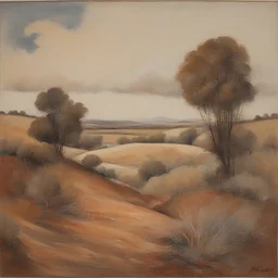 a landscape by Stephen Bissette