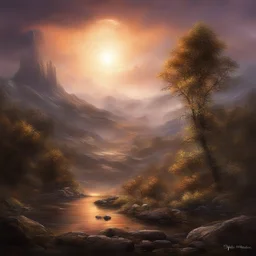 a landscape by Stephen Martiniere