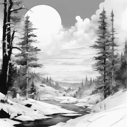 a landscape by Stuart Immonen