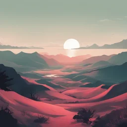 a landscape by Studio Trigger