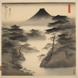 a landscape by Sui Ishida