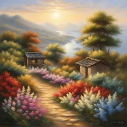 a landscape by Sung Kim