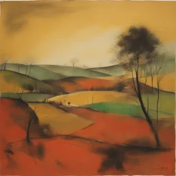 a landscape by Sunil Das