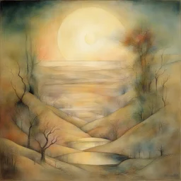 a landscape by Susan Seddon Boulet