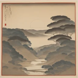 a landscape by Takasaki Masaharu