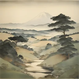 a landscape by Takeshi Koike