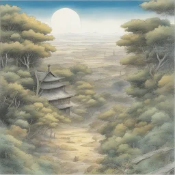 a landscape by Takeshi Obata