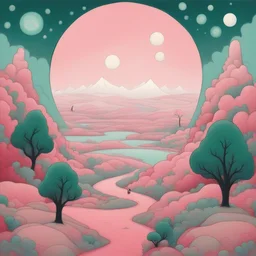 a landscape by Tara McPherson