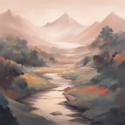 a landscape by Temmie Chang