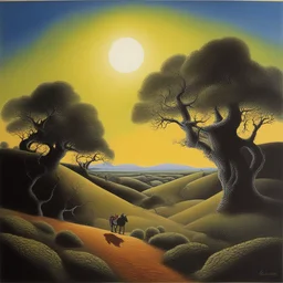 a landscape by Terry Oakes