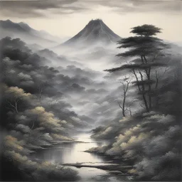 a landscape by Tetsuya Nomura