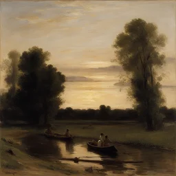 a landscape by Thomas Eakins