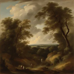 a landscape by Thomas Gainsborough