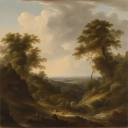 a landscape by Thomas Hawker