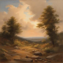 a landscape by Thomas M. Baxa