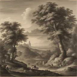 a landscape by Thomas Visscher
