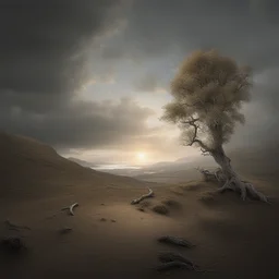 a landscape by Thomas Wrede