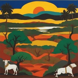 a landscape by Thota Vaikuntam