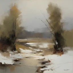 a landscape by Tibor Nagy