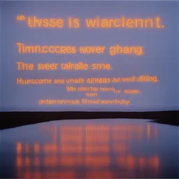 a landscape by Tim Etchells