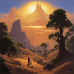 a landscape by Tim Hildebrandt