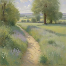 a landscape by Timothy Easton