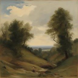 a landscape by Tivadar Csontváry Kosztka