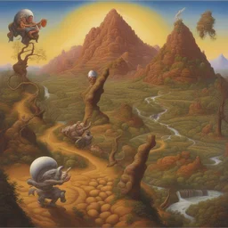 a landscape by Todd Schorr
