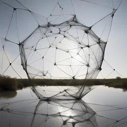 a landscape by Tomás Saraceno