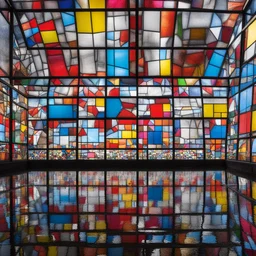 a landscape by Tom Fruin