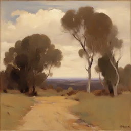 a landscape by Tom Roberts