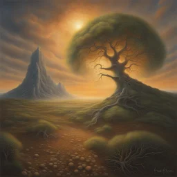 a landscape by Tomasz Alen Kopera