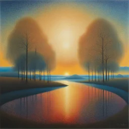 a landscape by Ton Dubbeldam