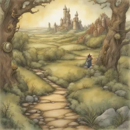 a landscape by Tony DiTerlizzi