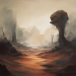 a landscape by Tony Sandoval