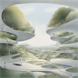a landscape by Toyo Ito