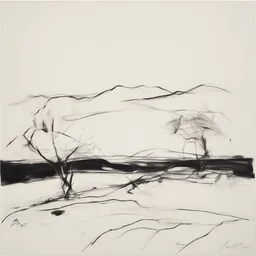 a landscape by Tracey Emin