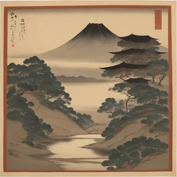 a landscape by Tsuchiya Koitsu